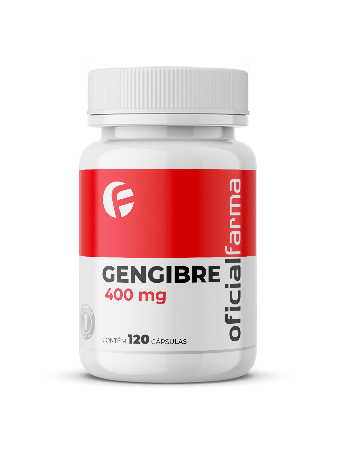 Gengibre 400Mg 120 C&aacute;psulas