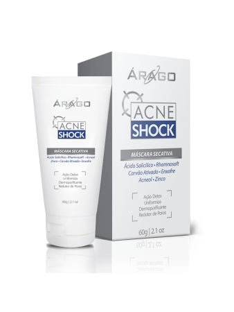 AcneShock M&aacute;scara Secativa 60g - &Aacute;rago