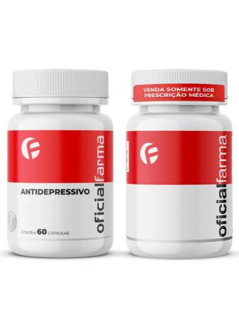 Composto Auxiliar No Tratamento Da Depress&atilde;o "ANTIDEPRESSIVO" 60 C&aacute;psulas + Melatonina 5Mg 100 Doses