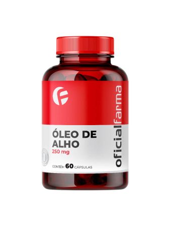 &Oacute;leo de Alho 250mg 60 C&aacute;psulas