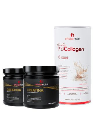 2 Creatina 300g + Beauty Pro Collagen