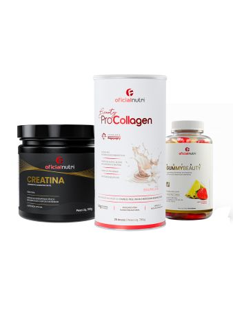 Gummy Beauty + Creatina 300g + Beauty Pro Collagen